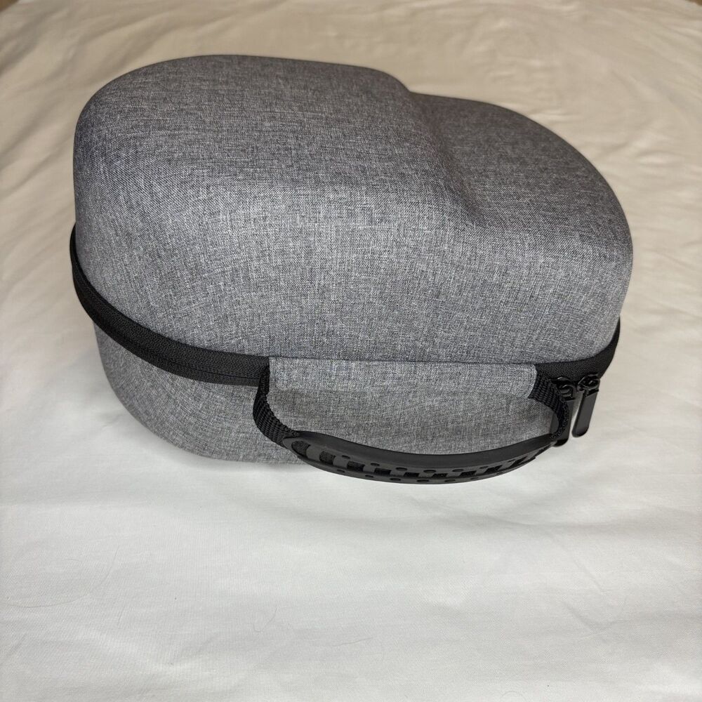 Meta Oculus Quest 2 Hard Travel Carrying Storage Case - Gray - Elite Strap Comp.